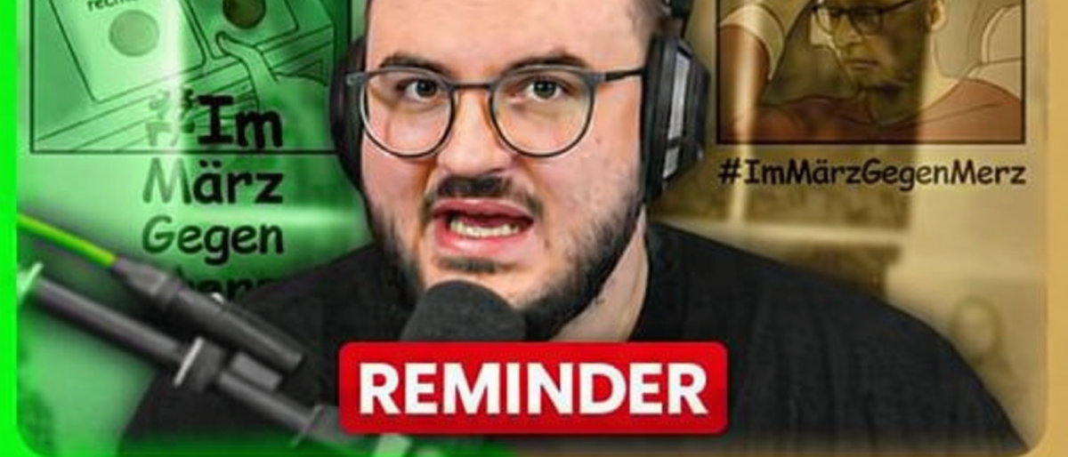 MärzGegenMerz 2026 startet durch&nbsp;(REMINDER)