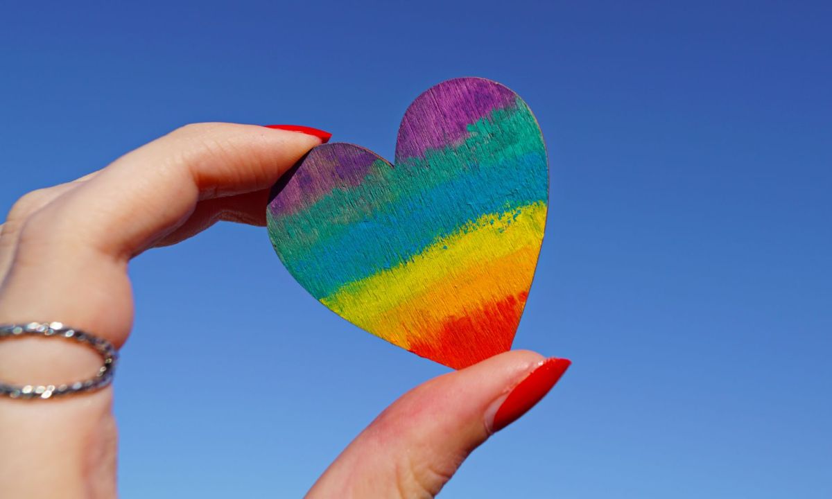 Regenbogenherz